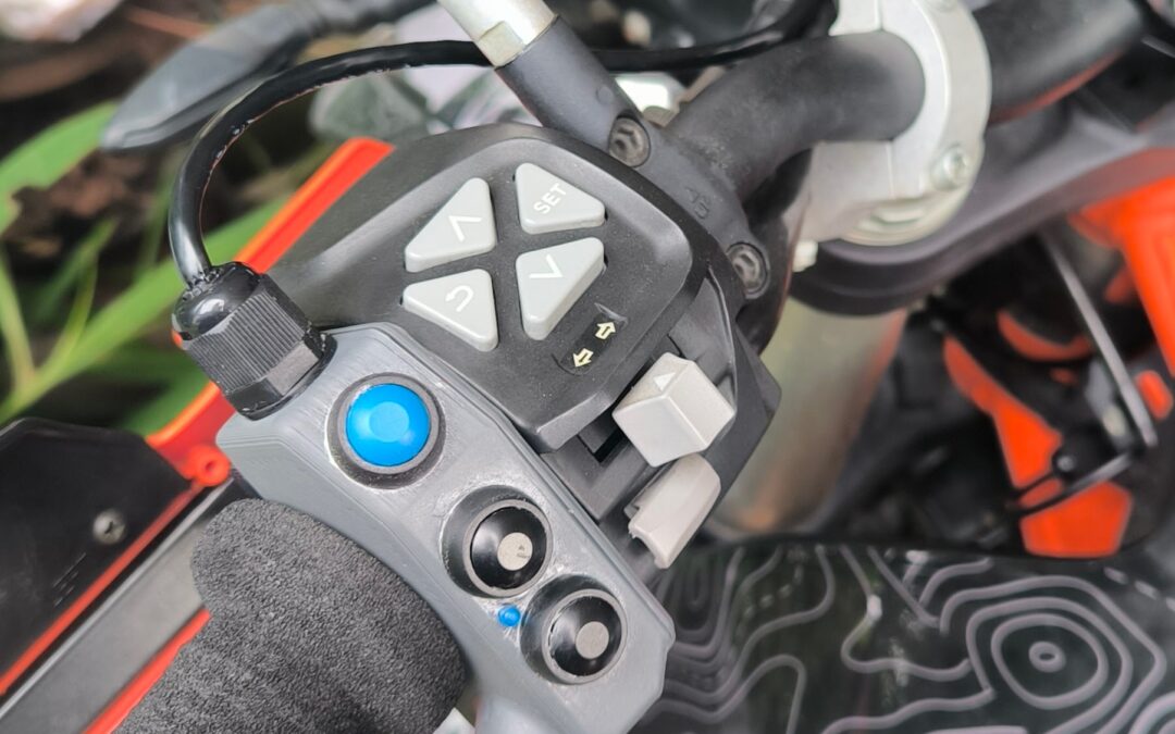 Control para Roadbook digital de Rally para Motocicleta